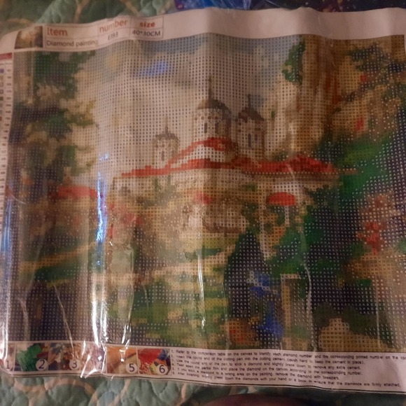 NEW 5D Castle Rhinestone/Diamond painting kits - Picture 10 of 10